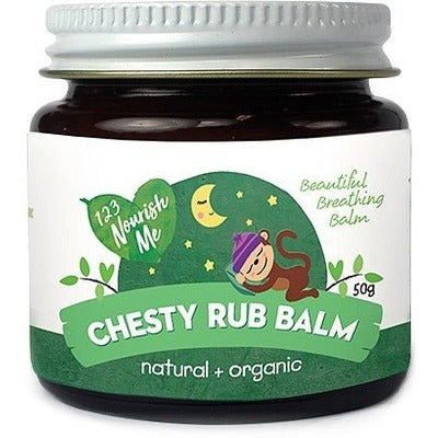 123 Nourish Me Chesty Rub Balm 60ml - The O.G Me