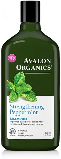 Avalon Organics Strengthening Peppermint Shampoo 325ml