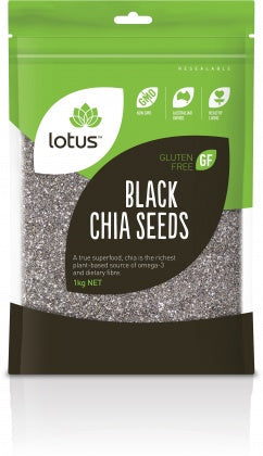 Lotus Chia Seeds Black G/F 1Kg