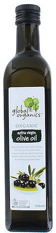 Global Organics Extra Virgin Olive Oil 500ml