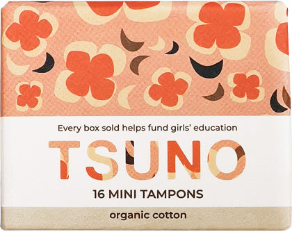 Tsuno Organic Cotton Tampons 16 Mini