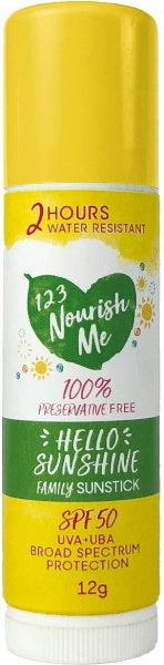 123 Nourish Me Hello Sunshine Facestick Original SPF50+ 16ml