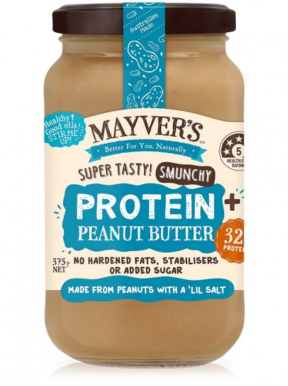 Mayvers Peanut Butter Protein Plus 375g