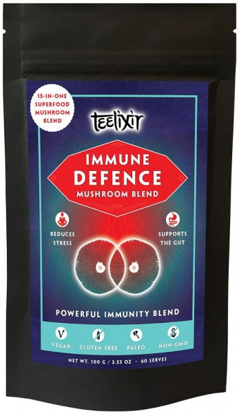 Teelixir Organic Mushroom Immunity Gut/Immune Support 100g