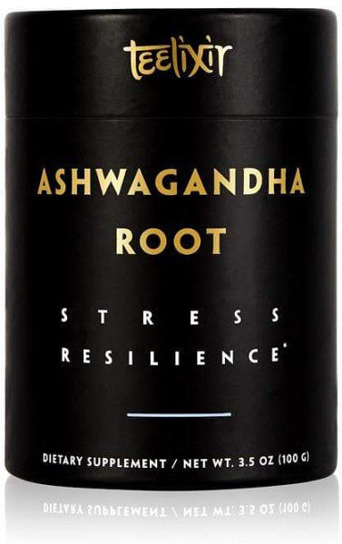 Teelixir Organic Ashwagandha Root Powder Stress Resilience G/F 100g