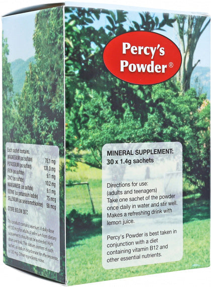 Percys Powder 30 x 1.4g Sachets 