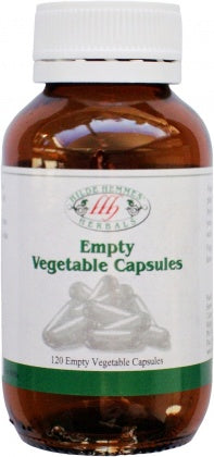 Hilde Hemmes Veg Capsules Empty - 120's (size 0)