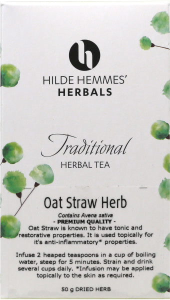 Hilde Hemmes Oat Straw Herb 50gm