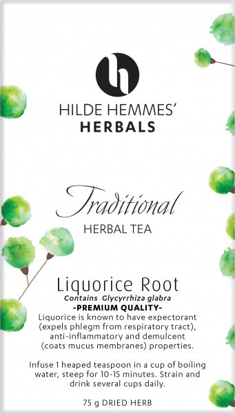 Hilde Hemmes Liquorice Root 75gm