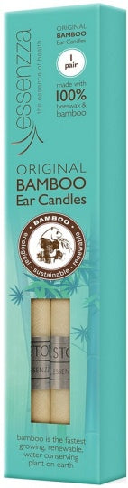 Essenzza Bamboo Ear Candles - 1 Pair