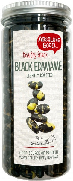 Absolute Good Black Edamame Roasted Sea Salt 150g