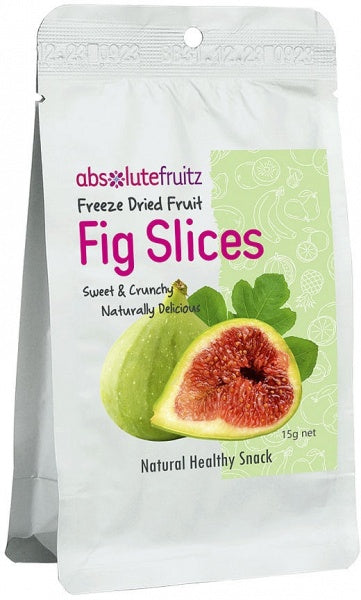 Absolutefruitz Freeze Dried Fig Slices 15g