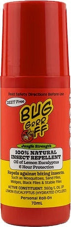 Bug-Grrr Off Natural Insect Repellent Jungle Strength 70ml roll-on