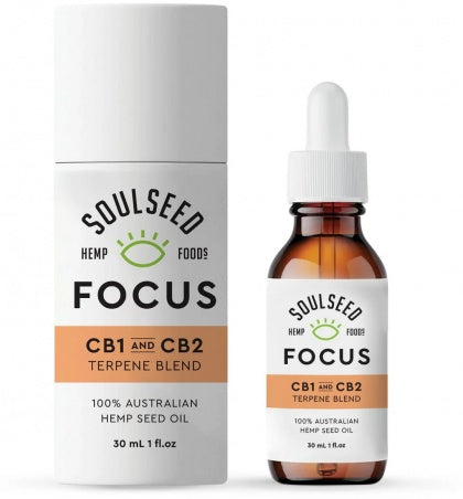 Soul Seed Hemp Seed Oil Terpene Blend - Focus30ml