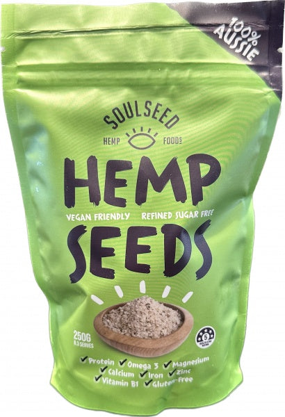 Soul Seed Hemp Seeds 250g