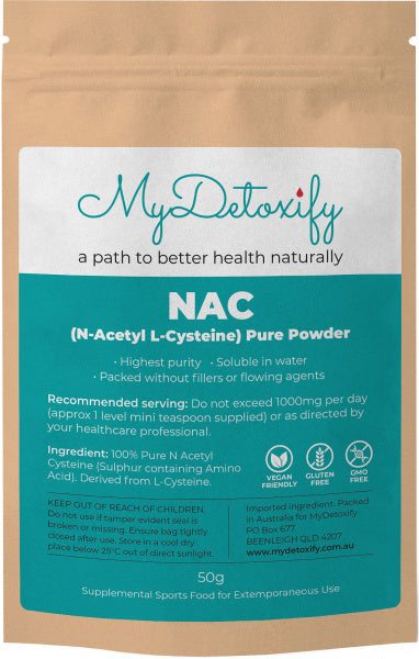 My Detoxify NAC Powder G/F 50g