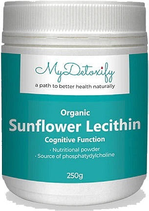 My Detoxify Organic Sunflower Lecithin 250g