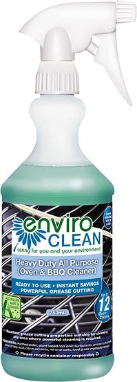 Enviro Clean Heavy Duty Cleaner (Oven & BBQ) 750ml