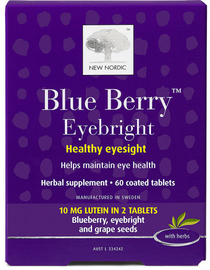 New Nordic Blue Berry Eyebright 60Tabs