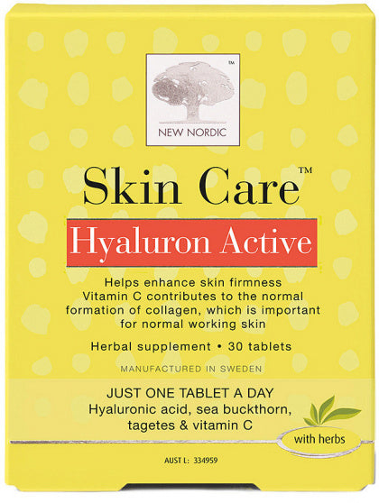 New Nordic Skin Care Hyaluron Active 30Tabs