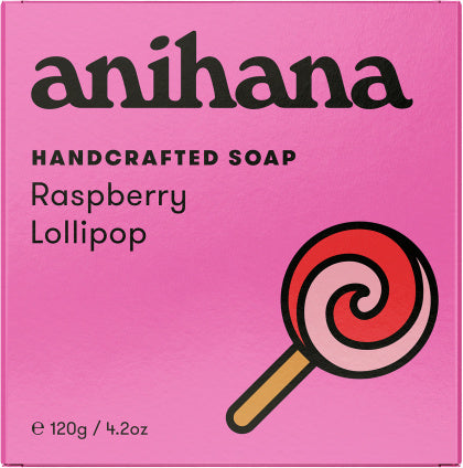 Anihana Soap Bar Raspberry Lollipop 120g