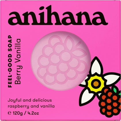 Anihana Feel Good Soap Berry Vanilla 120g