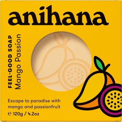 Anihana Feel Good Soap Mango & Passionfruit 120g