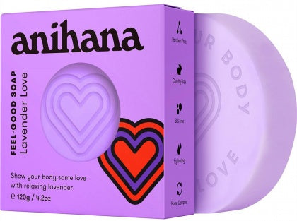 Anihana Feel Good Soap Lavender Love 120g