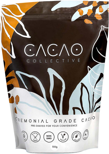 Cacao Collective Organic Ceremonial Cacao Pre-Shaved G/F 500g