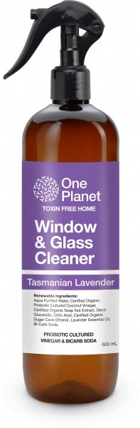 One Planet Window & Glass Cleaner Tasmanian Lavender 500ml 