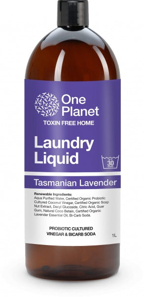 One Planet Laundry Liquid Tasmanian Lavender 1L 