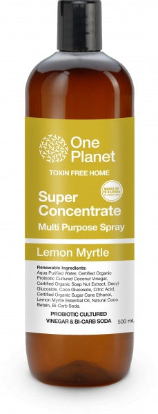 One Planet Super Concentrate Multi Purpose Lemon Myrtle 500ml 