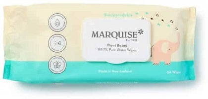 Marquise Eco Wipes "Real Life" Pack 64Pack