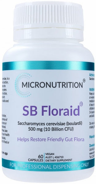 Micronutrition SB Florid (Saccharomyces cerevesiae (Boulardii)) 60Vege Caps