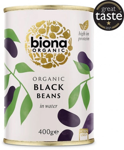 Biona Organic Black Beans 400g