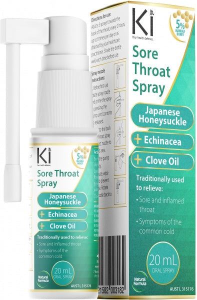 Martin & Pleasance Ki Sore Throat Spray G/F 20ml