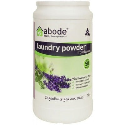 Abode Front & Top Loader Lavendar & Mint Laundry Powder 1kg - The O.G Me