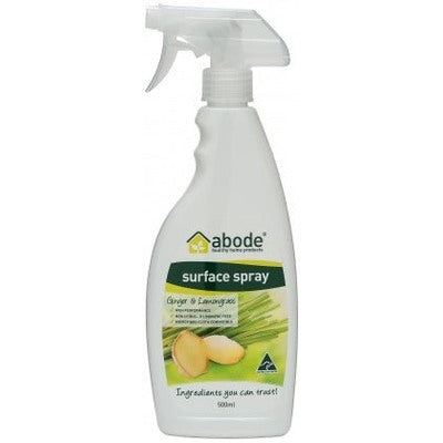 Abode Surface Spray Ginger & Lemongrass 500ml - The O.G Me