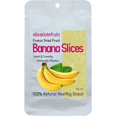 Absolutefruitz Freeze Dried Banana Slices 18g - The O.G Me