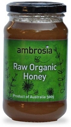 Ambrosia Organic Honey Raw 500g - The O.G Me