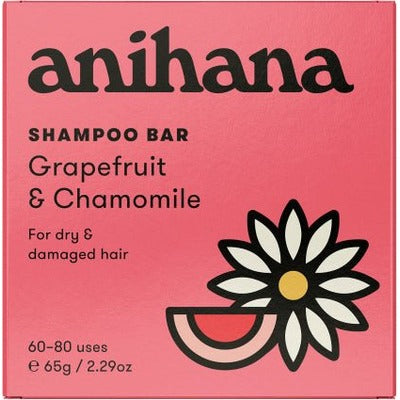 Anihana Shampoo Bar Grapefruit & Chamomile Dry Damaged Hair 65g - The O.G Me