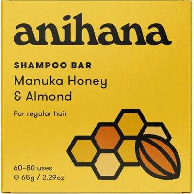 Anihana Shampoo Bar Manuka Honey & Almond Normal Hair 65g - The O.G Me