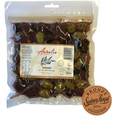 Aurelio Organic Mediterranean Olives G/F 300g - The O.G Me