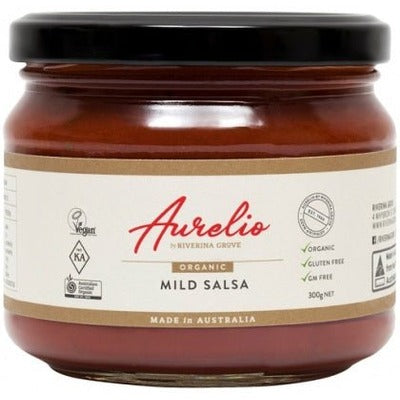 Aurelio Organic Mild Salsa G/F 300g - The O.G Me