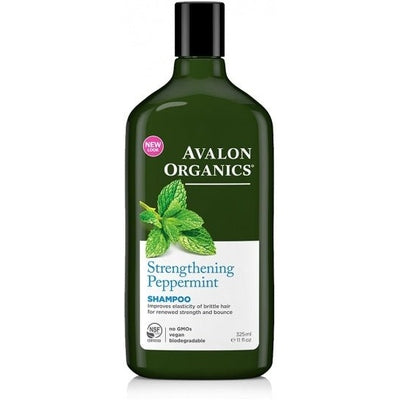 Avalon Organics Strengthening Peppermint Shampoo 325ml - The O.G Me