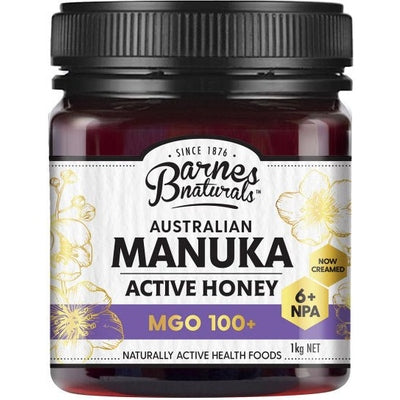 Barnes Naturals Australian Active Manuka Honey MGO 100+ 1kg - The O.G Me