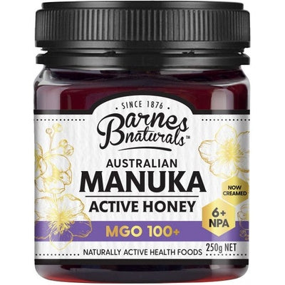 Barnes Naturals Australian Active Manuka Honey MGO 100+ 250g - The O.G Me