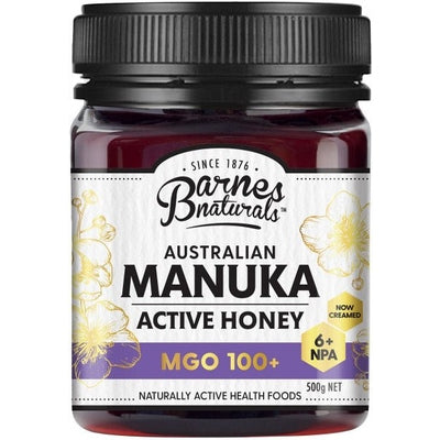 Barnes Naturals Australian Active Manuka Honey MGO 100+ 500g - The O.G Me