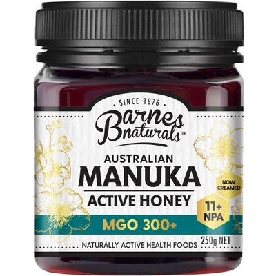 Barnes Naturals Australian Active Manuka Honey MGO 300+ 250g - The O.G Me