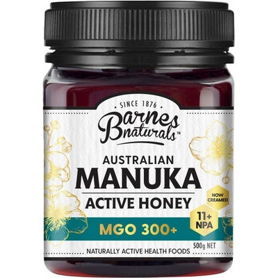 Barnes Naturals Australian Active Manuka Honey MGO 300+ 500g - The O.G Me